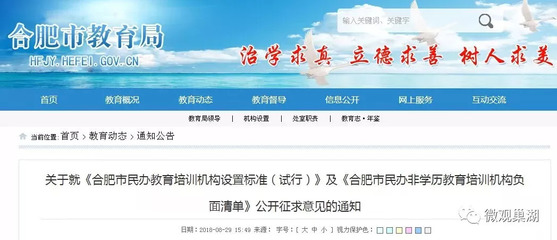 巢湖家长速看!校外培训机构不得聘用在职教师!还有这44条"红线"不能碰&hellip;
